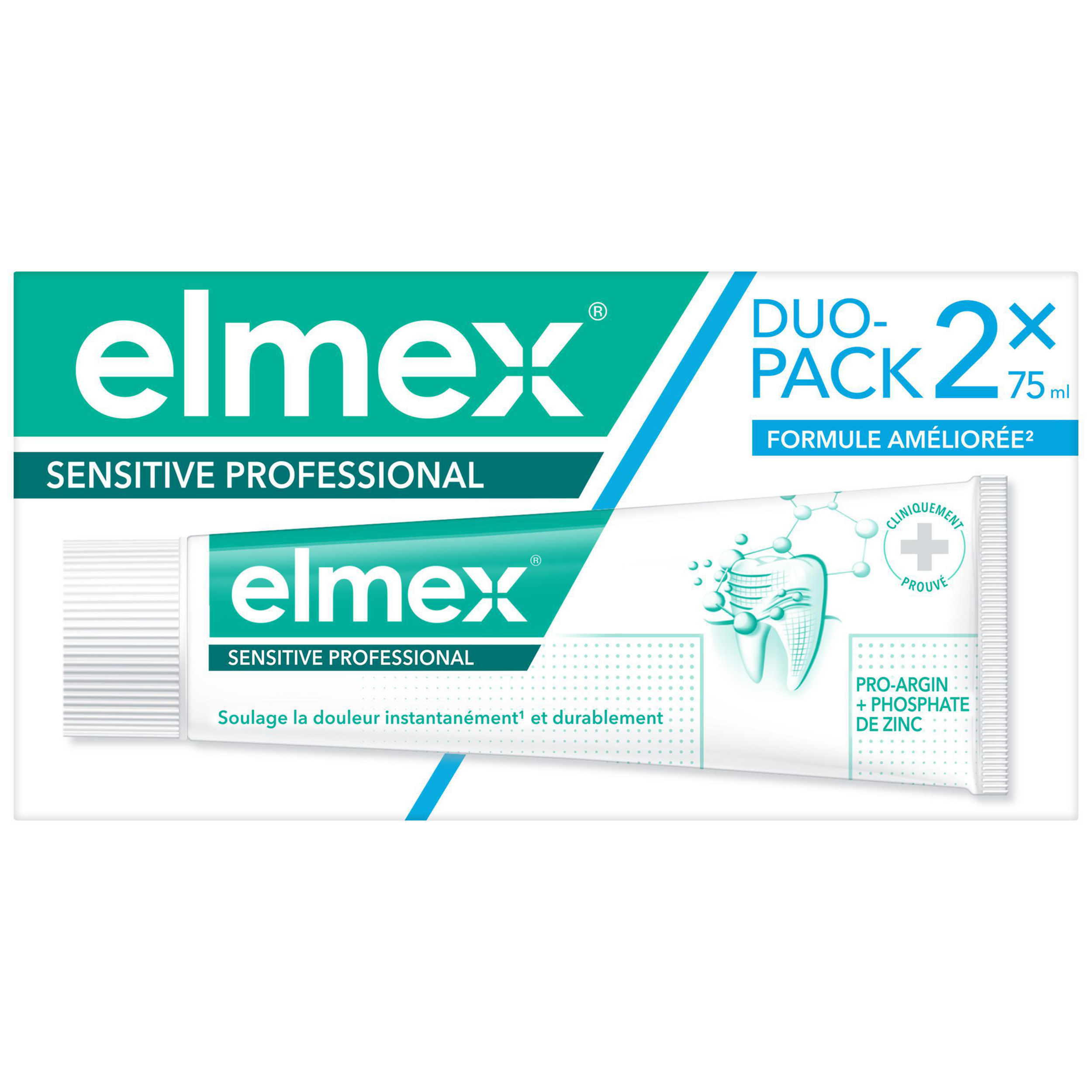 image Dentifrice Elmex® Sensitive Professional (12 produits)
